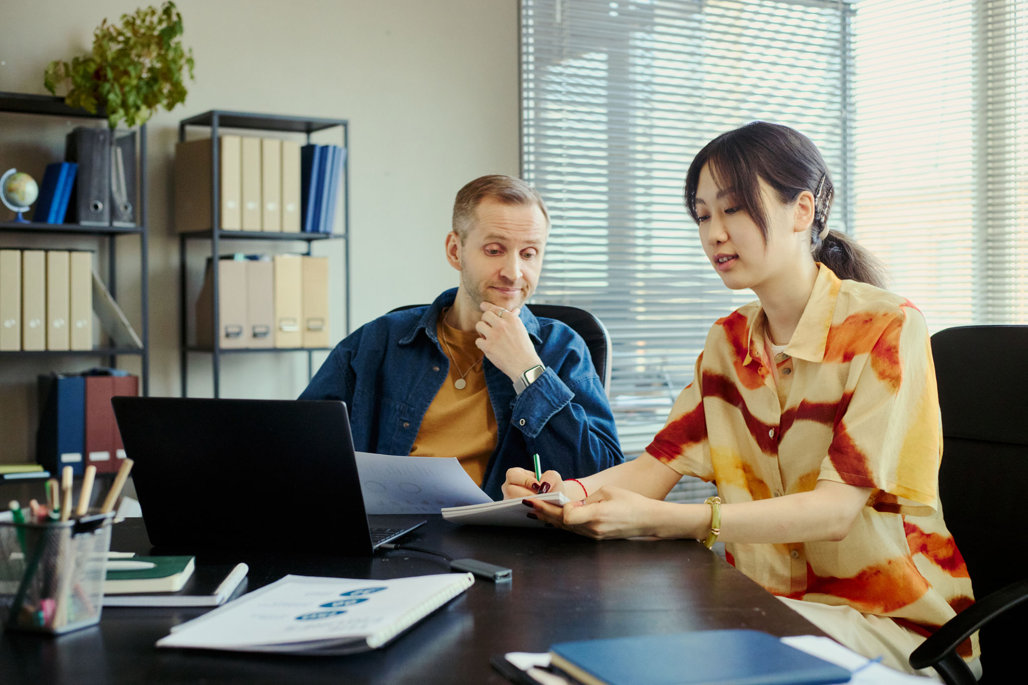 Professional consultation meeting for career services